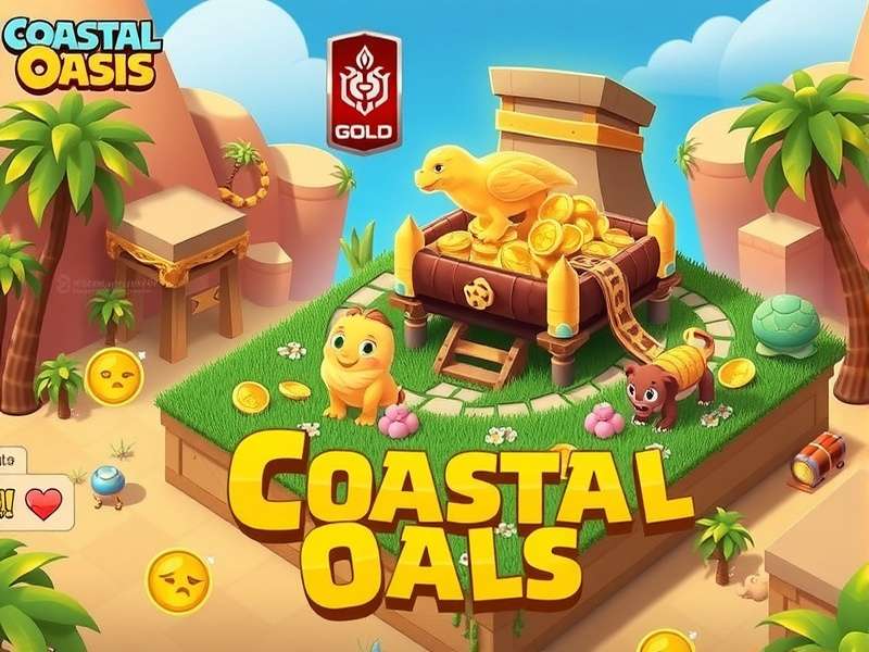 Coastal Oasis Gold Upgrade Gold Farming