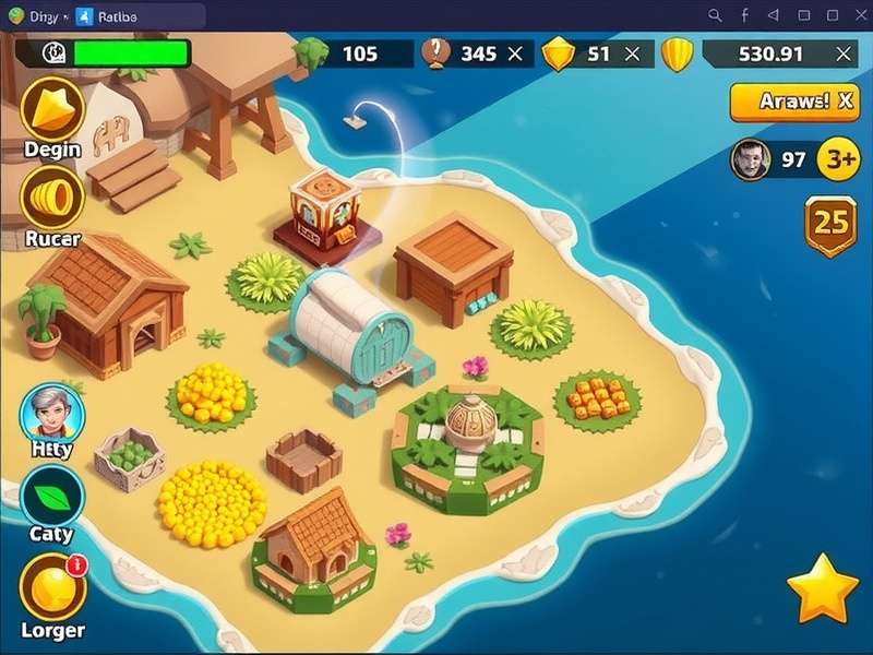 Coastal Oasis Gold Upgrade Gameplay